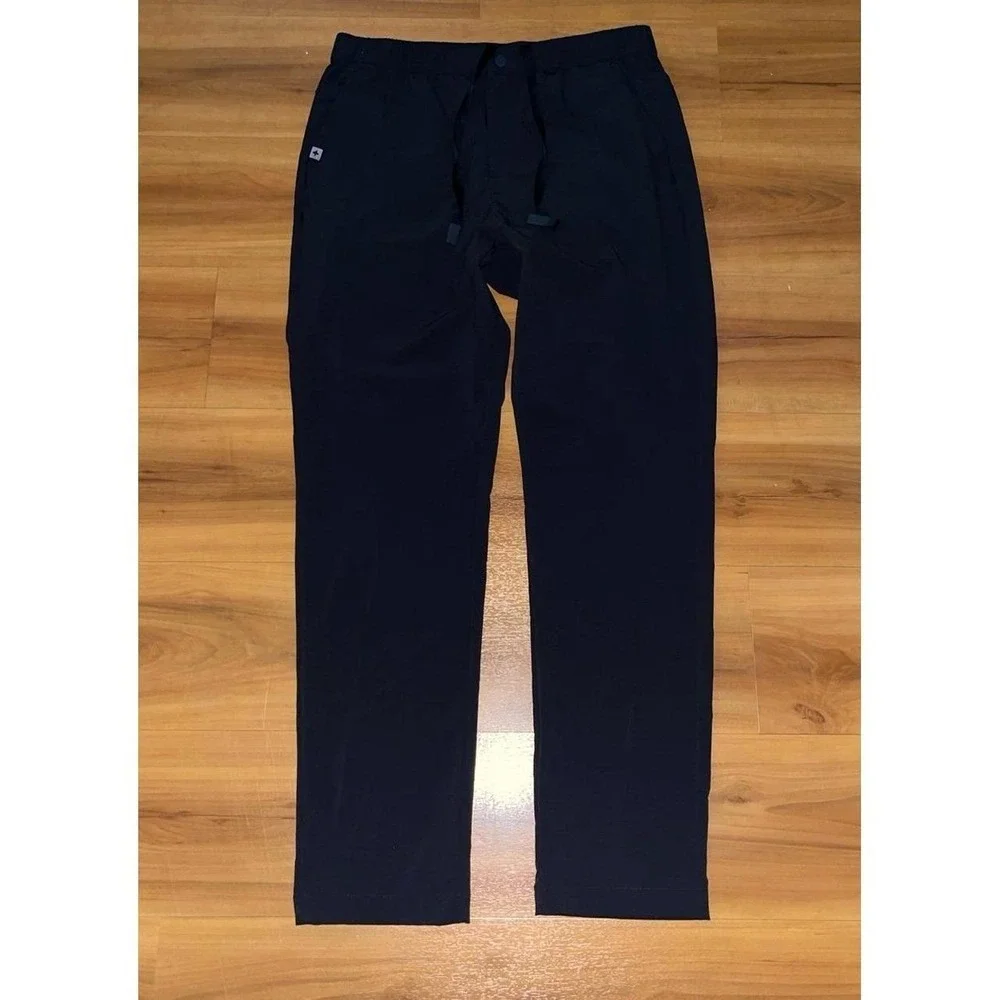 Mens FigsPro Slim Medical Nursing Drawstring Quick Dry Chino Pants